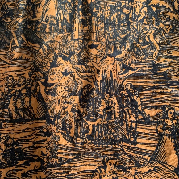 Pretty Snake Orange & Black Men’s Shirt XL - Picture 4 of 5